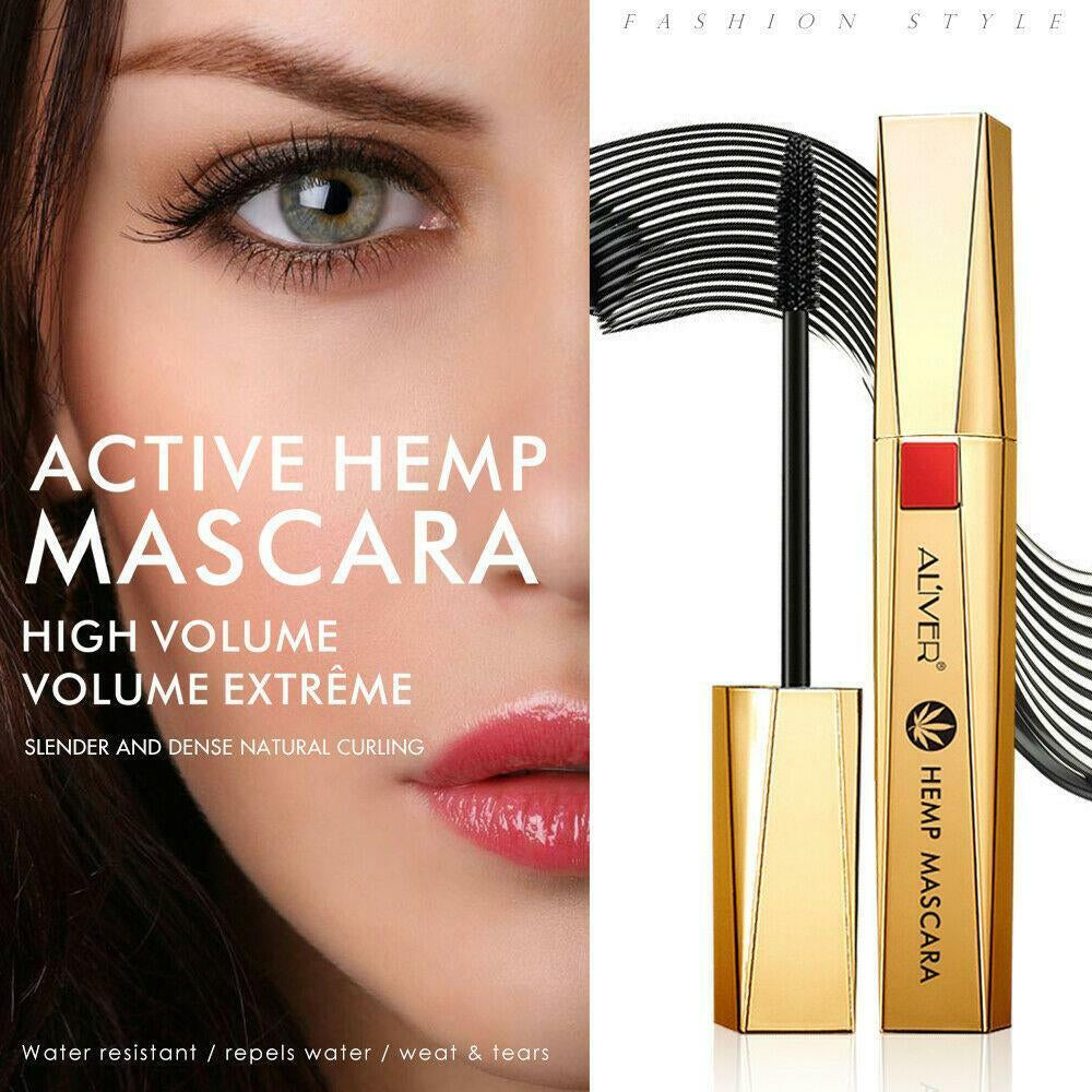 HEMP Mascara INSTANT MAJOR VOLUME Eyelash Extension Waterproof Mascara Makeup