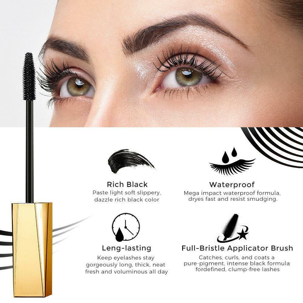 HEMP Mascara INSTANT MAJOR VOLUME Eyelash Extension Waterproof Mascara Makeup