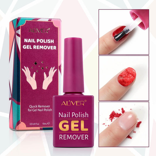 Nail Polish Remover Burst Magic 6 Minutes Nail Gel Polish Cleaner UV LED Nail