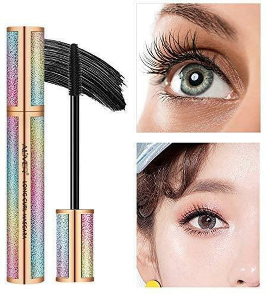 4D Lash Mascara Super Black, Volume, Length, Curling Lifting Waterproof Mascara